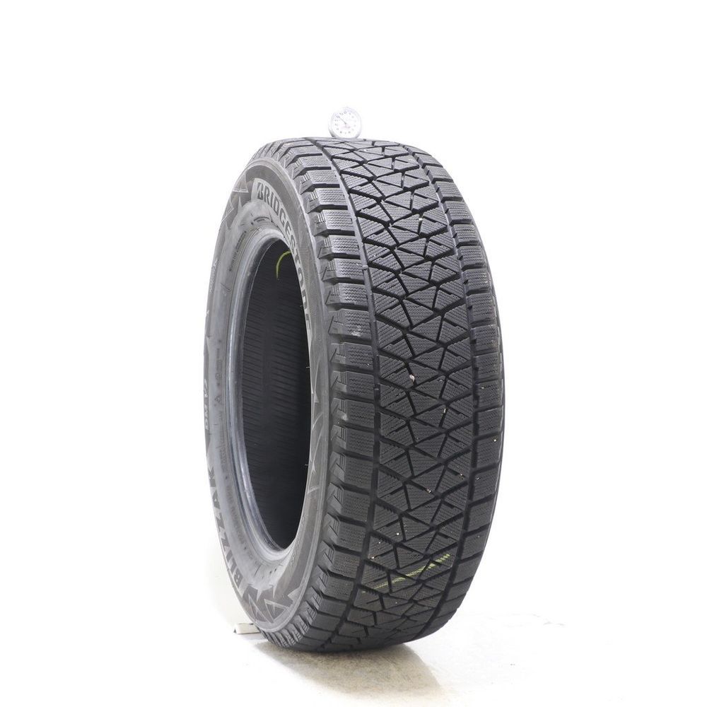 Set of (4) Used 255/60R18 Bridgestone Blizzak DM-V2 112S - 12-12.5/32 - Image 1