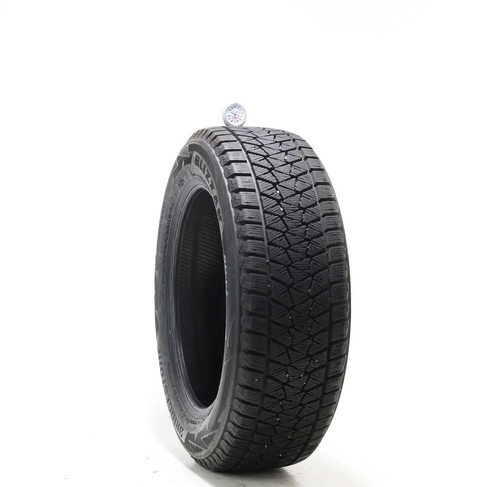 Set of (2) Used 225/60R18 Bridgestone Blizzak DM-V2 100S - 10-11/32 - Image 4