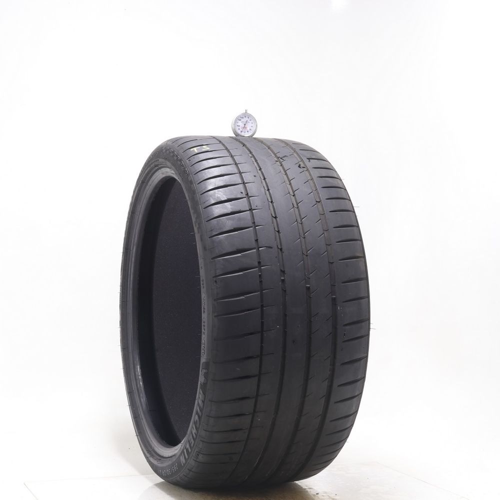 Set of (2) Used 295/30ZR21 Michelin Pilot Sport 4 S T2 Acoustic 102Y - 8/32 - Image 1