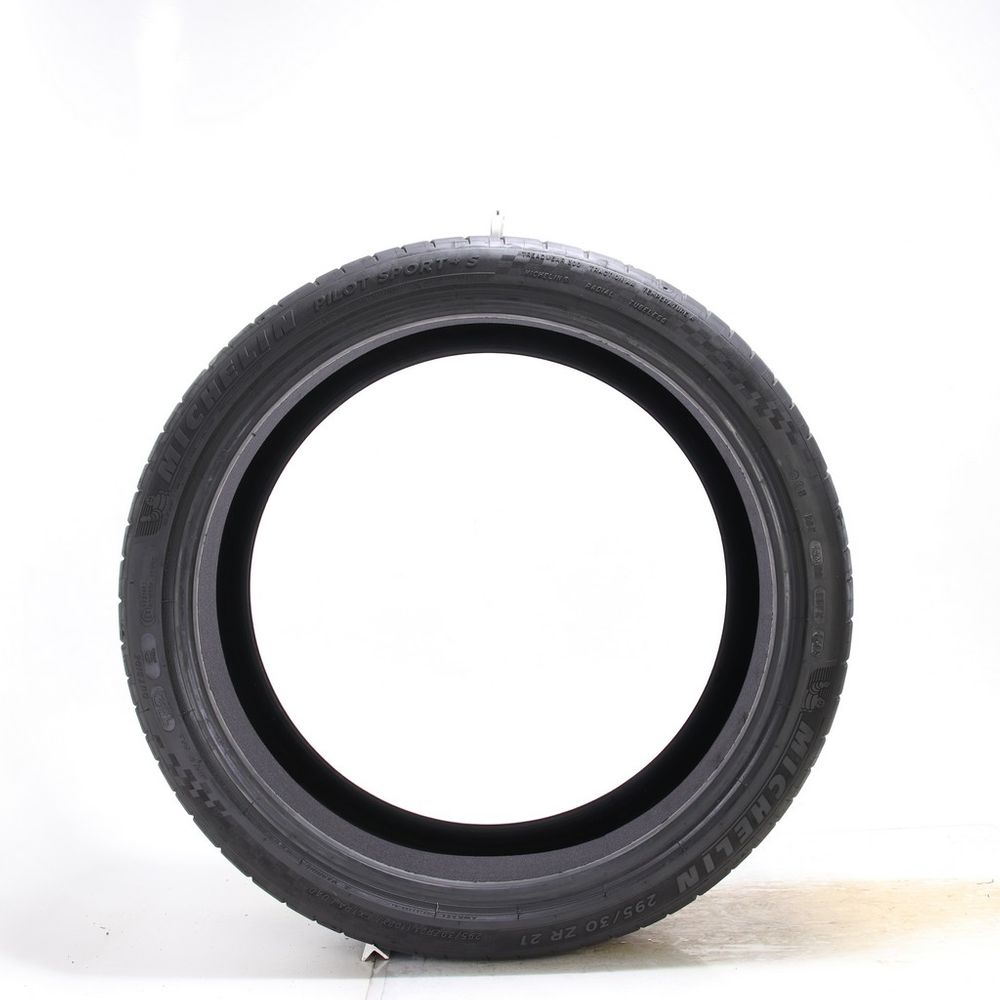 Set of (2) Used 295/30ZR21 Michelin Pilot Sport 4 S T2 Acoustic 102Y - 8/32 - Image 3