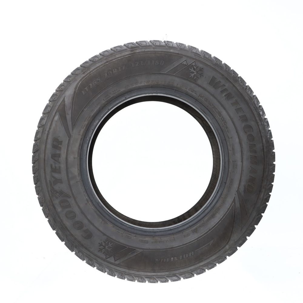 Used LT 265/70R17 Goodyear WinterCommand 121/118Q E - 7.5/32 - Image 3