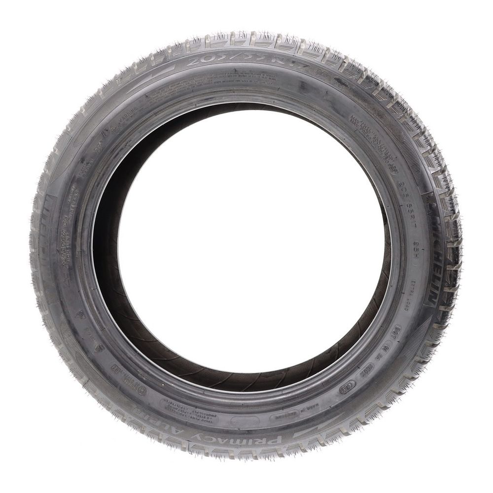 Set of (2) Driven Once 205/55R17 Michelin Primacy Alpin PA3 95H - 10/32 - Image 3