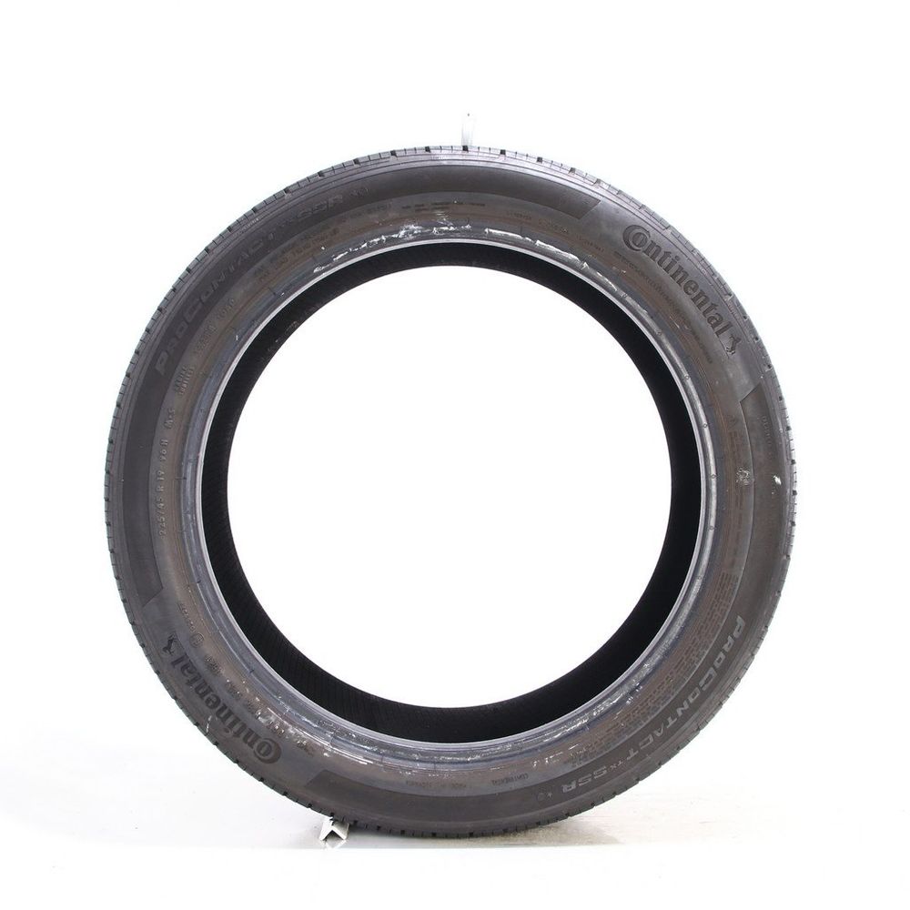 Set of (4) Used 225/45R19 Continental ProContact TX SSR 96H - 7.5-8/32 - Image 6