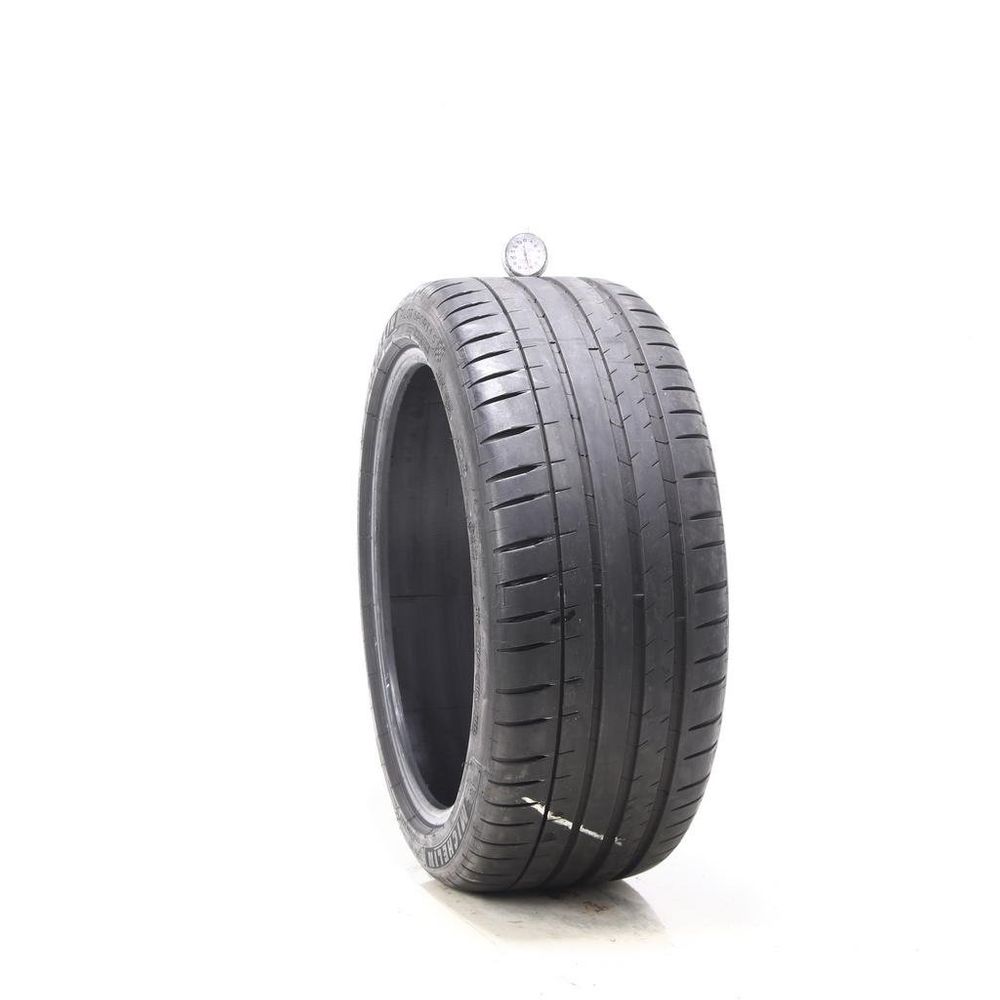 Set of (2) Used 235/40ZR19 Michelin Pilot Sport 4 S 96Y - 6.5-8/32 - Image 1