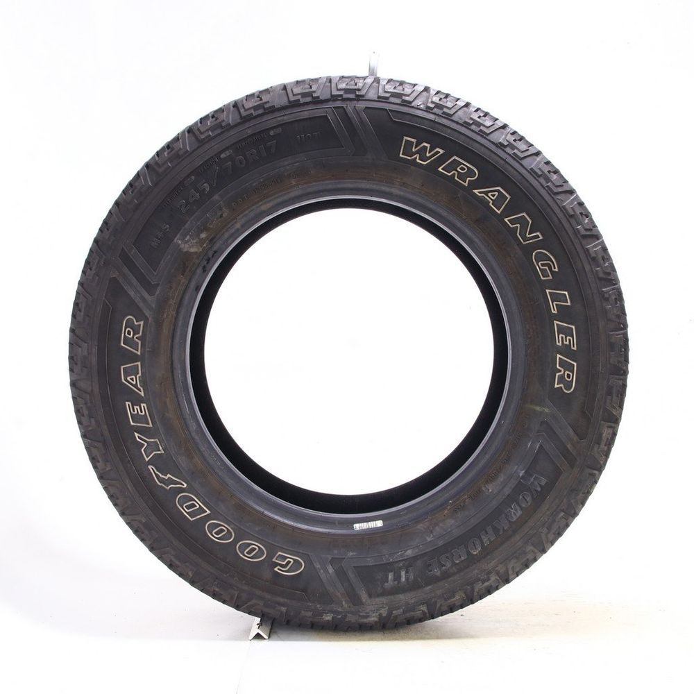 Used 245/70R17 Goodyear Wrangler Workhorse HT 110T - 10.5/32 - Image 3