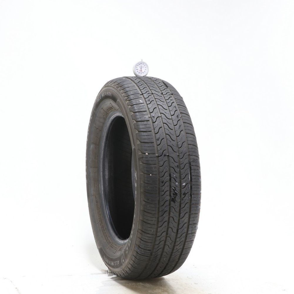 Set of (2) Used 215/60R16 Firestone All Season (Firestone) 95T - 7-7.5/32 - Image 1