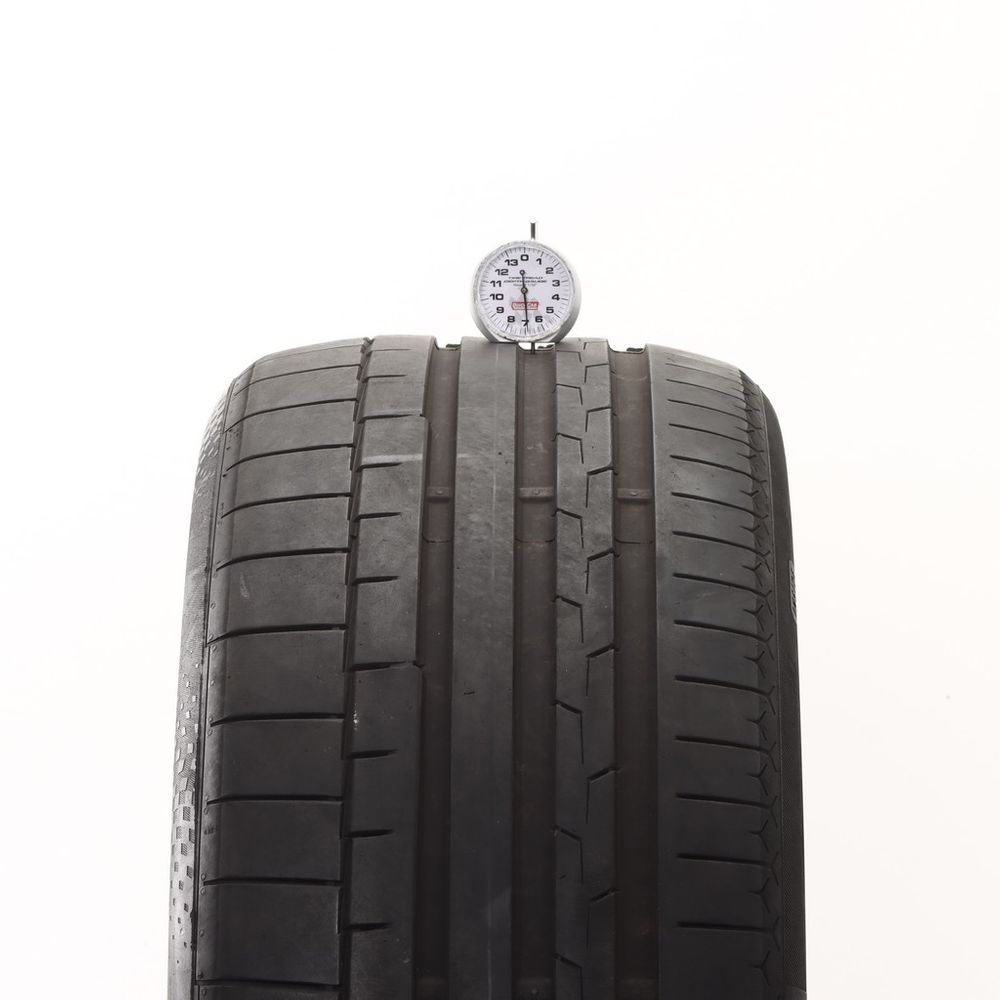 Set of (2) Used 255/40ZR21 Continental SportContact 6 R01 102Y - 6-6.5/32 - Image 5