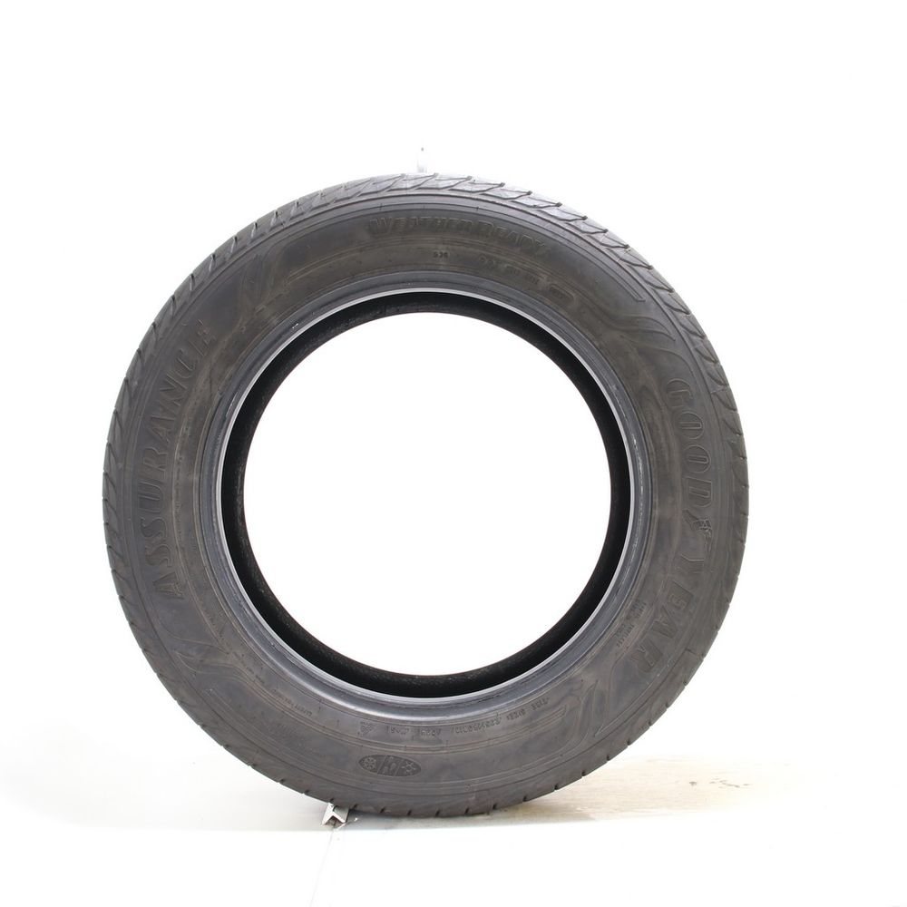 Set of (2) Used 235/60R18 Goodyear Assurance WeatherReady 103H - 5.5/32 - Image 3