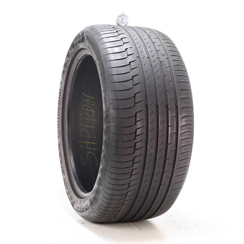 Set of (4) Used 325/40R22 Continental PremiumContact 6 MO 114Y - 5.5-7/32 - Image 7