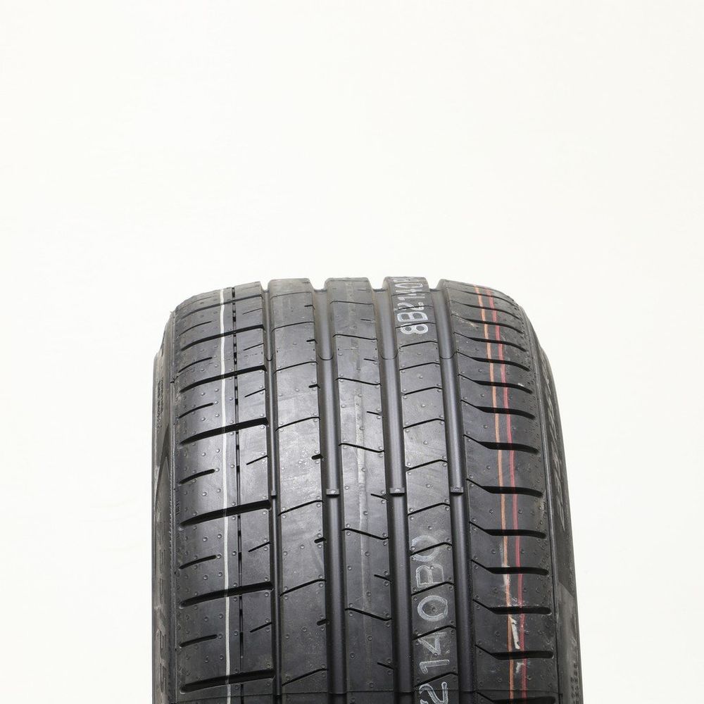 Set of (2) New 235/35R19 Pirelli P Zero PZ4 AO1 91Y - 9/32 - Image 2