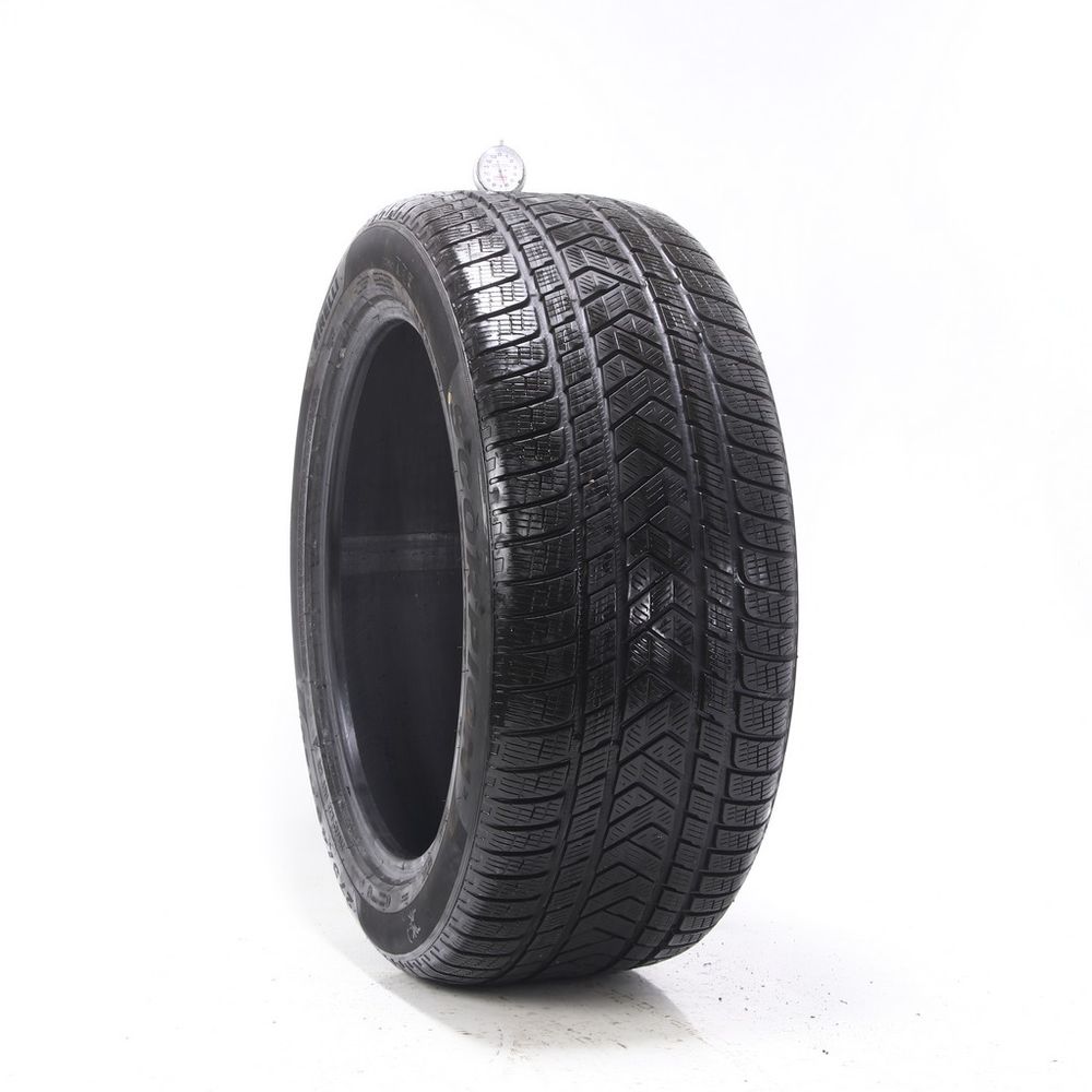 Set of (2) Used 275/45R20 Pirelli Scorpion Winter MO 110V - 5.5-6/32 - Image 4