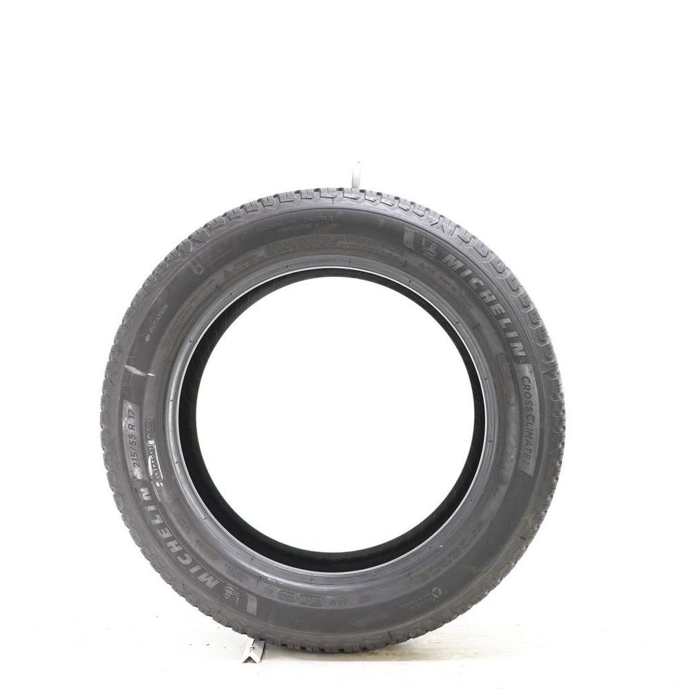 Set of (2) Used 215/55R17 Michelin CrossClimate 2 94H - 6.5-7.5/32 - Image 6