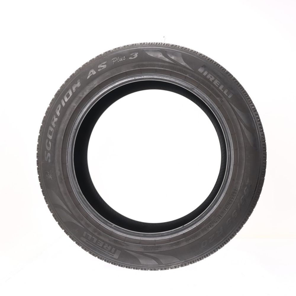 Set of (2) Used 255/55R20 Pirelli Scorpion AS Plus 3 110H - 6.5-8/32 - Image 3