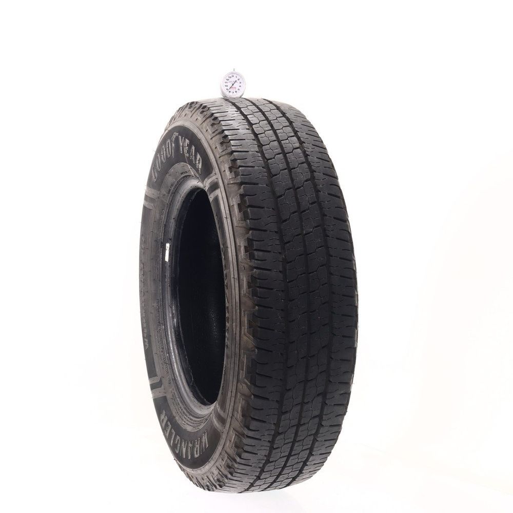 Set of (2) Used LT 225/75R16 Goodyear Wrangler Workhorse HT 115/112R E - 8.5-9/32 - Image 1