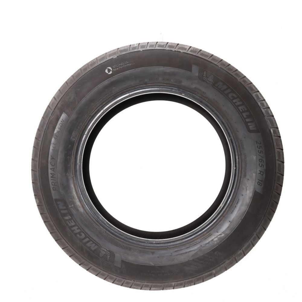 Set of (4) Used 255/65R18 Michelin Primacy All Season 111H - 7-8.5/32 - Image 3