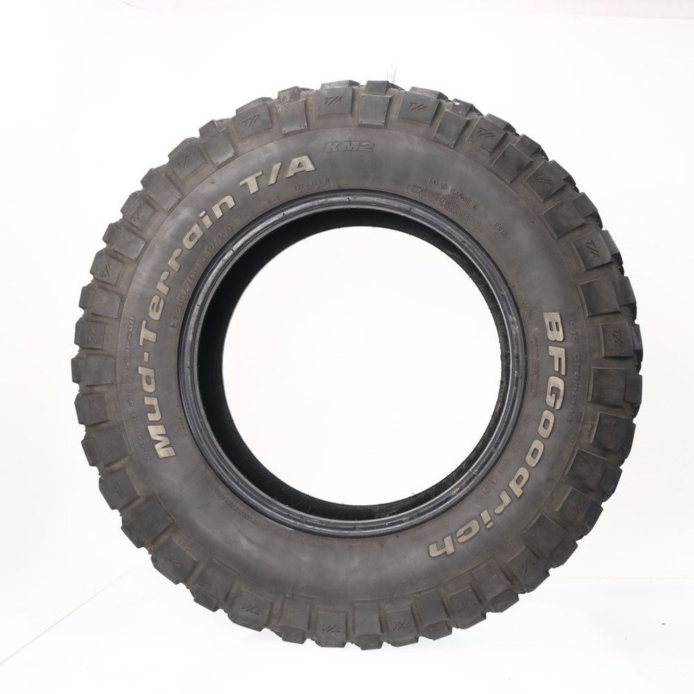 Set of (2) Used LT 285/70R18 BFGoodrich Mud-Terrain T/A KM2 127/124Q E - 10.5/32 - Image 3