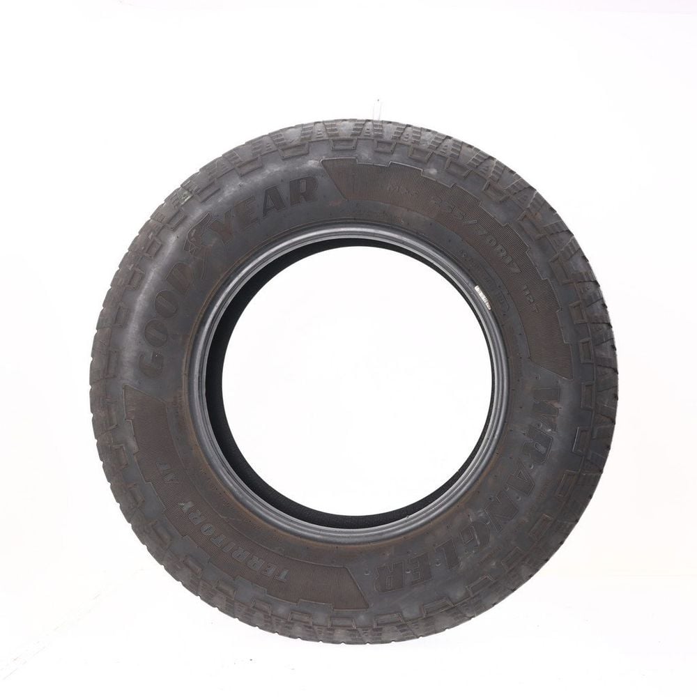 Set of (2) Used 255/70R17 Goodyear Wrangler Territory AT 112T - 7.5-8/32 - Image 3