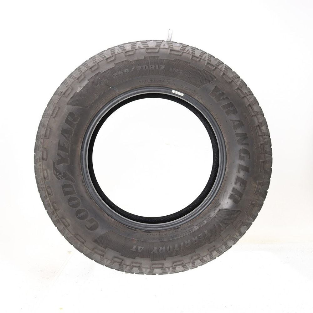 Set of (2) Used 255/70R17 Goodyear Wrangler Territory AT 112T - 7.5-8/32 - Image 6