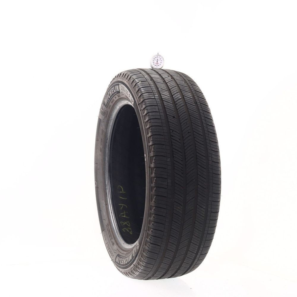 Set of (4) Used 235/55R19 Michelin Primacy A/S 101H - 7-8/32 - Image 1
