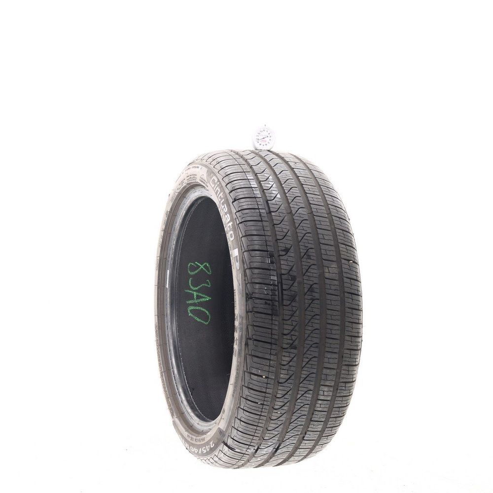 Used 245/40R18 Pirelli Cinturato P7 AO 93H - 9.5/32 - Image 1