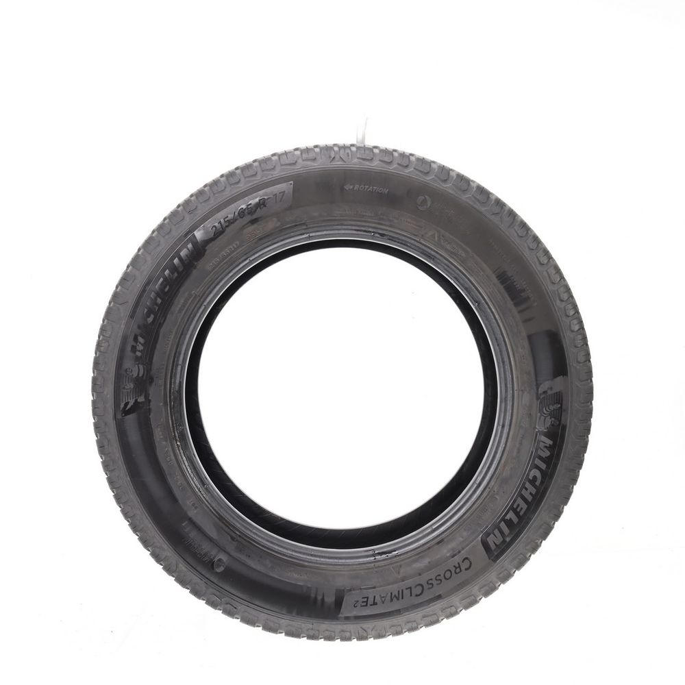 Set of (2) Used 215/65R17 Michelin CrossClimate 2 99H - 6-7/32 - Image 3