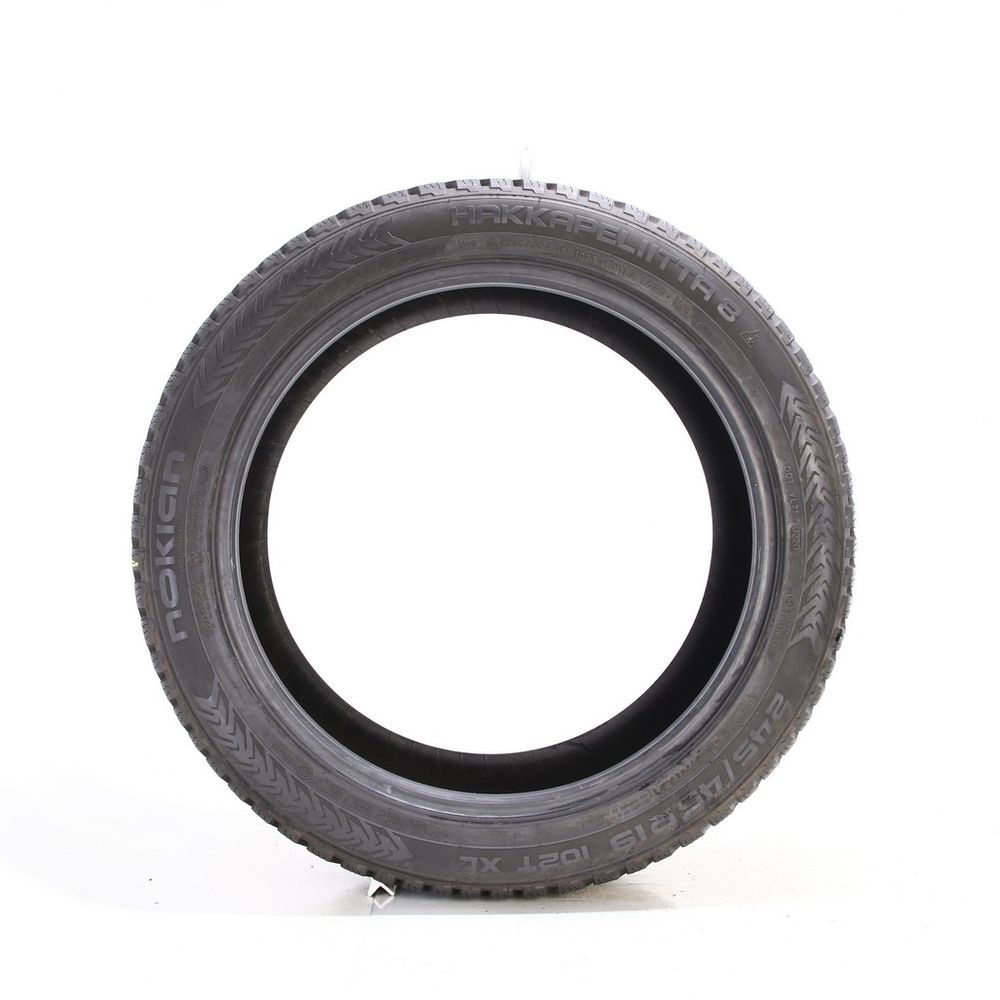 Used 245/45R19 Nokian Hakkapeliitta 8 102T - 10.5/32 - Image 3