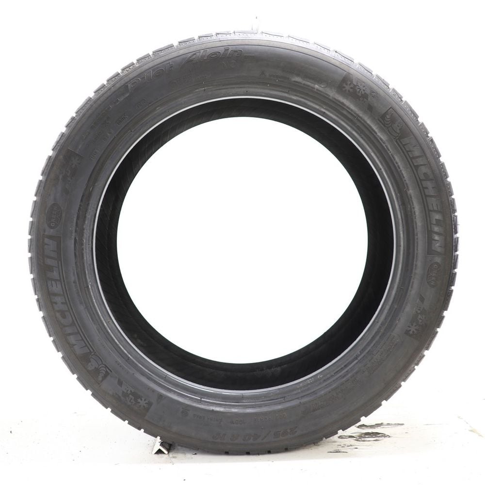 Set of (2) Used 295/40R19 Michelin Pilot Alpin PA4 NO 108V - 7/32 - Image 3