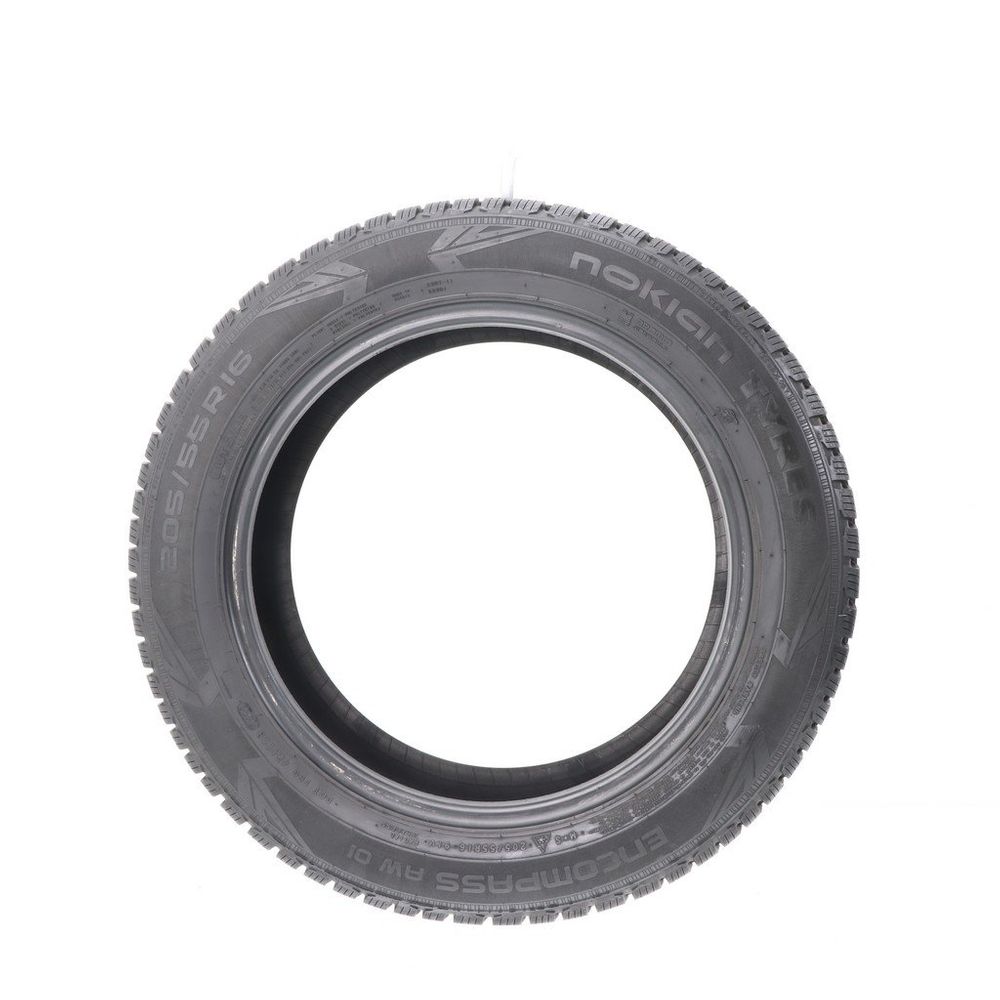 Set of (4) Used 205/55R16 Nokian Encompass AW01 91V - 8.5-10/32 - Image 6