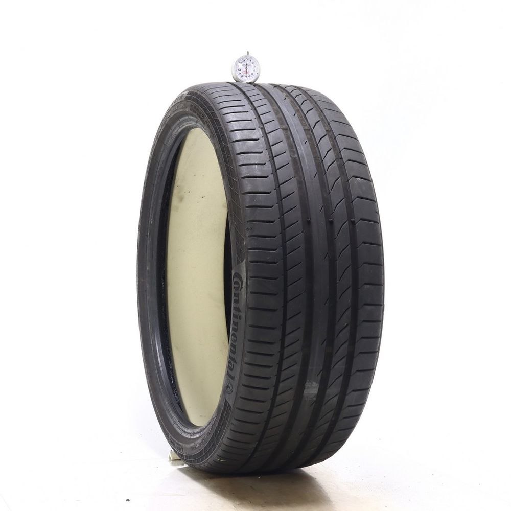 Used 245/35R21 Continental ContiSportContact 5 ContiSilent 96W - 6.5/32 - Image 1