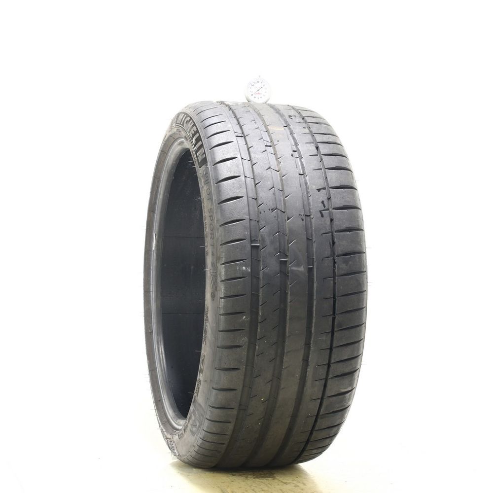Set of (2) Used 265/35ZR20 Michelin Pilot Sport 4 S MO1 99Y - 8.5-9/32 - Image 4