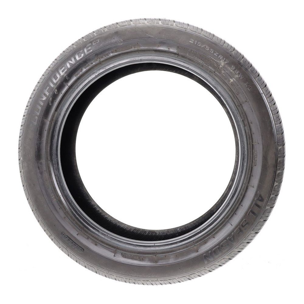 Set of (4) Used 215/55ZR17 Caldera Confidence C3 98W - 8-9/32 - Image 3