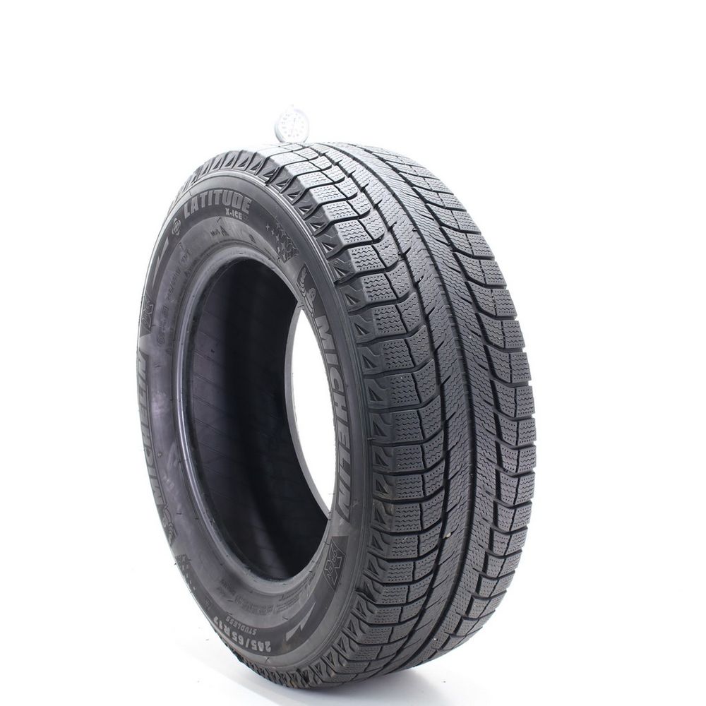 Set of (2) Used 245/65R17 Michelin Latitude X-Ice Xi2 107T - 7-7.5/32 - Image 4