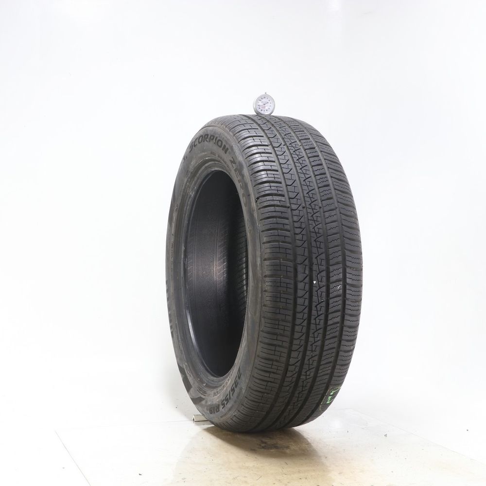 Set of (4) Used 235/55R19 Pirelli Scorpion Zero LR J 105W - 8-9.5/32 - Image 4