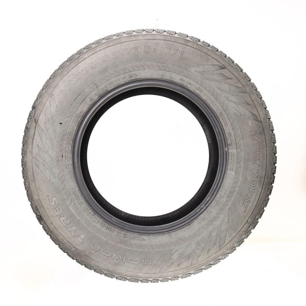 Set of (2) Used 265/70R17 Nokian Hakkapeliitta R3 SUV 115R - 6-6.5/32 - Image 6