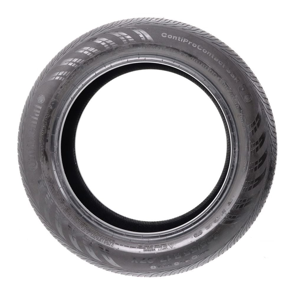 Set of (4) Used 225/55R17 Continental ContiProContact SSR 97V - 6-6.5/32 - Image 3