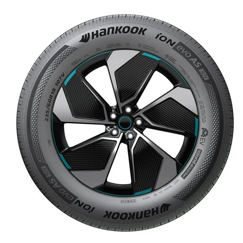 Set of (2) New 255/50R19 Hankook iON evo AS SUV IH01A 107Y - Image 2