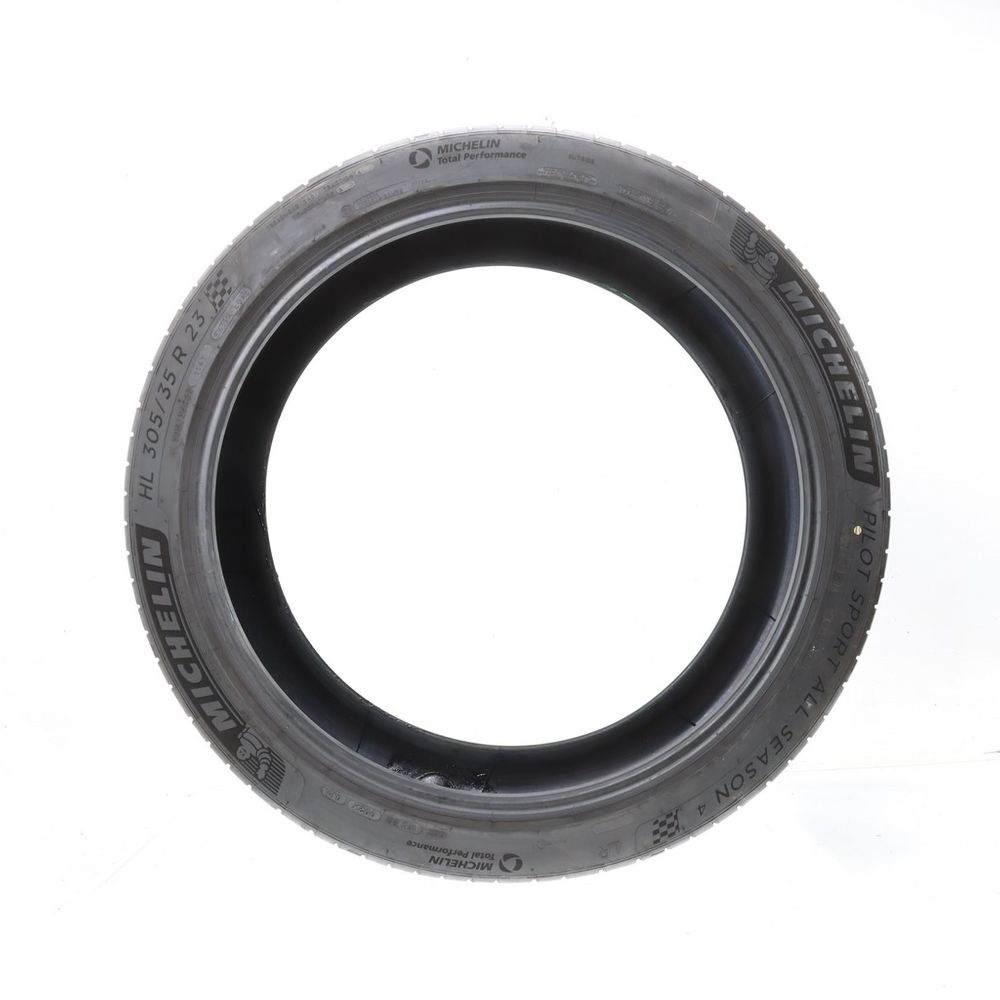 Set of (2) Used 305/35R23 Michelin Pilot Sport All Season 4 LR Acoustic 114Y - 7-7.5/32 - Image 6