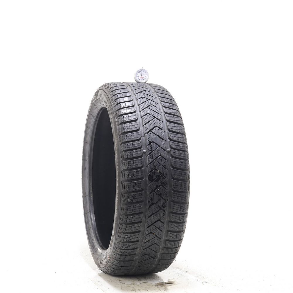 Set of (2) Used 225/40R19 Pirelli Winter Sottozero 3 Run Flat 93H - 6.5-8/32 - Image 1