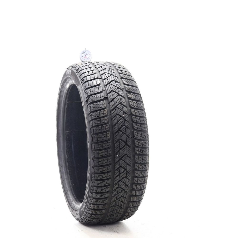 Set of (2) Used 225/40R19 Pirelli Winter Sottozero 3 Run Flat 93H - 6.5-8/32 - Image 4