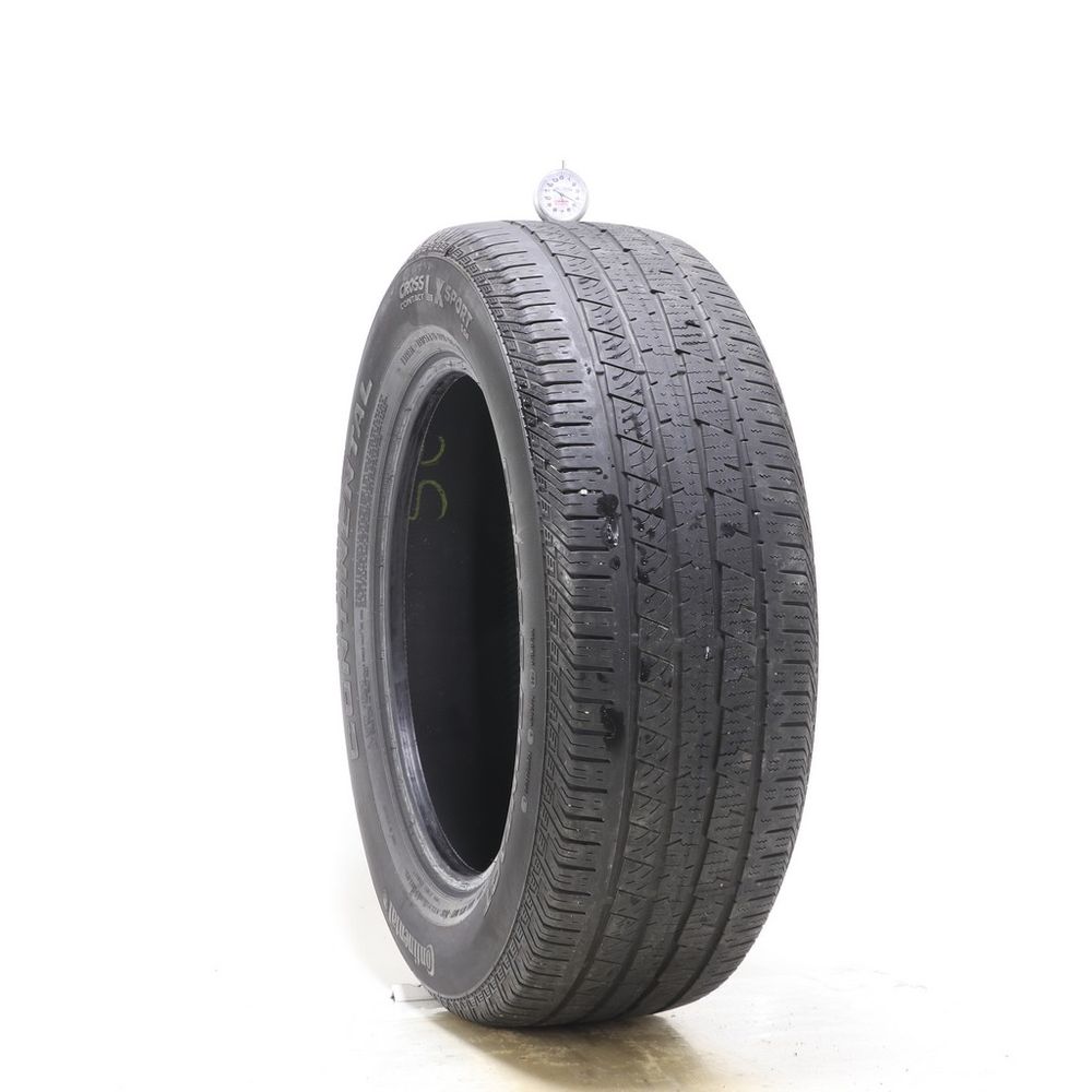 Set of (4) Used 235/60R18 Continental CrossContact LX Sport SSR MOE 103H - 4.5-5/32 - Image 1