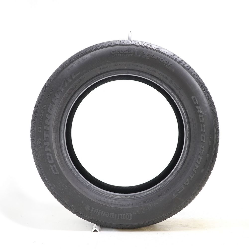Set of (4) Used 235/60R18 Continental CrossContact LX Sport SSR MOE 103H - 4.5-5/32 - Image 3