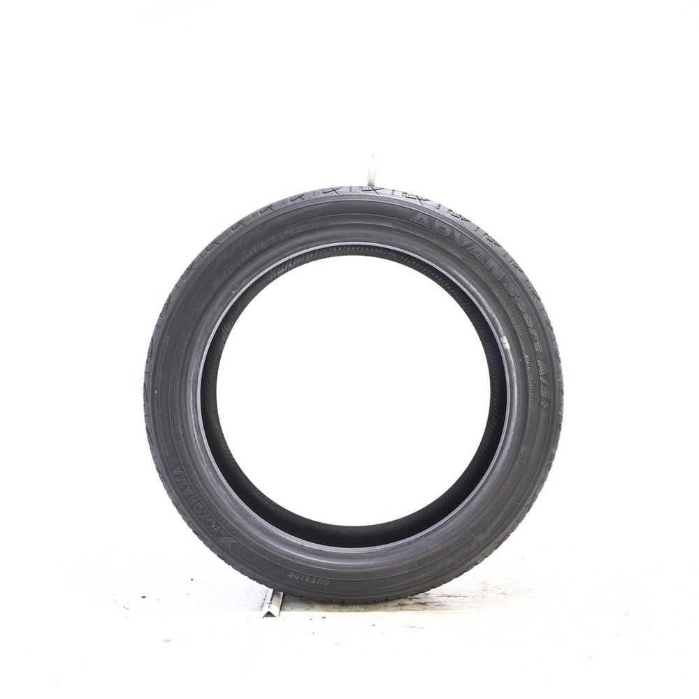 Set of (2) Used 215/45R18 Yokohama Advan Sport A/S Plus 93W - 8/32 - Image 3