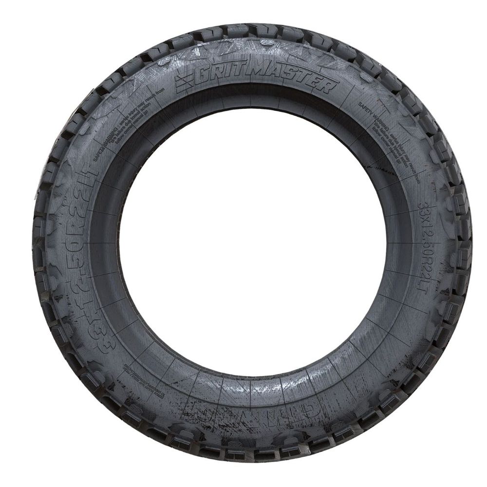 Set of (4) New P 35X12.50R20 Grit Master GTM R/T 01 125Q - Image 2