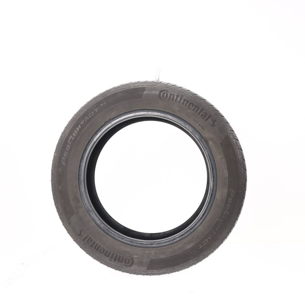 Set of (4) Used 215/55R16 Continental ProContact TX 97H - 5-6.5/32 - Image 3