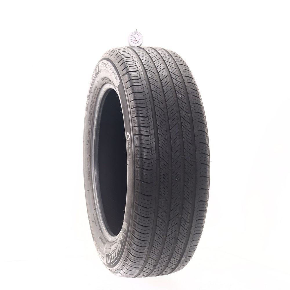 Set of (4) Used 235/60R19 Michelin Primacy All Season 103V - 5.5/32 - Image 1