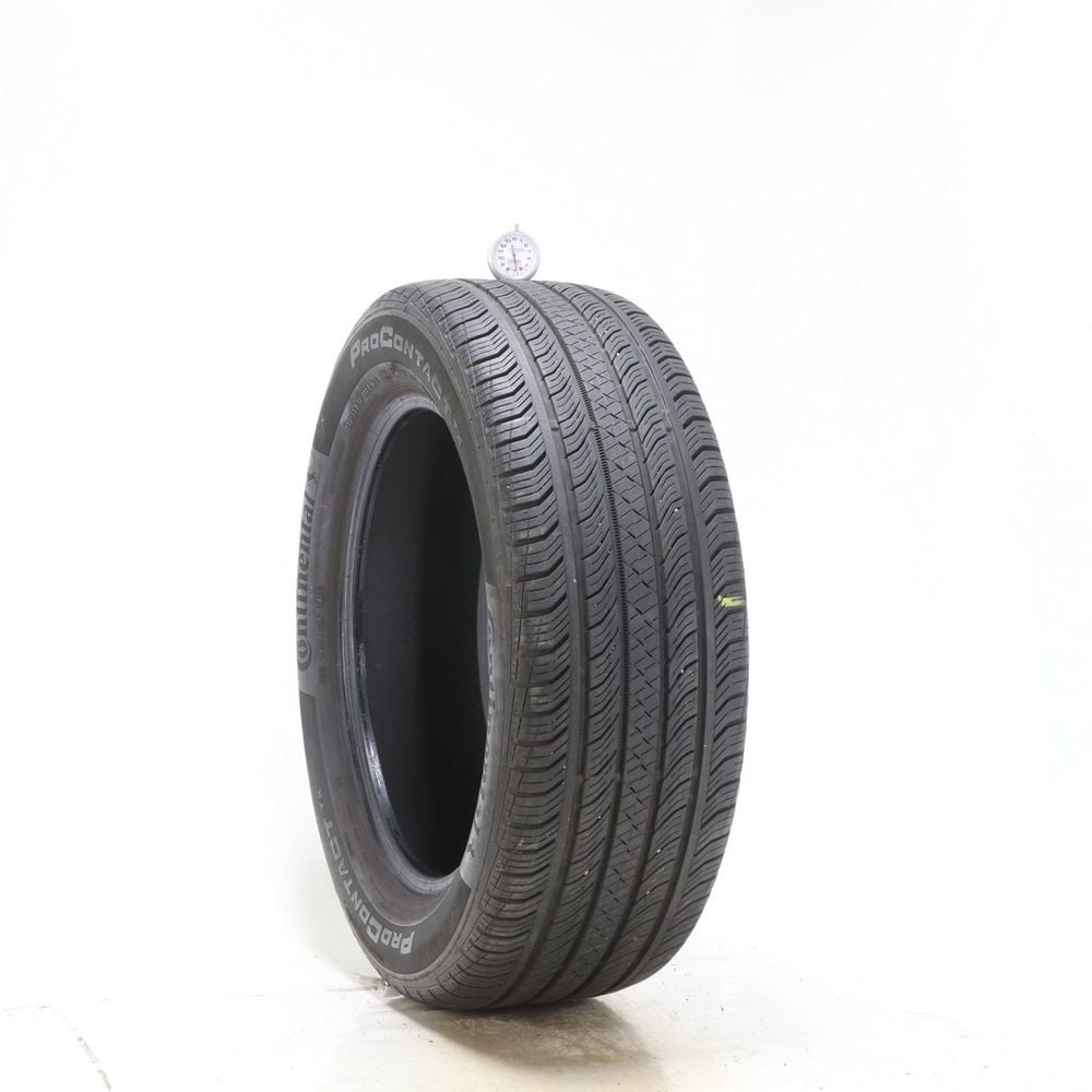 Used 235/55R18 Continental ProContact TX AO 100H - 6.5/32 - Image 1