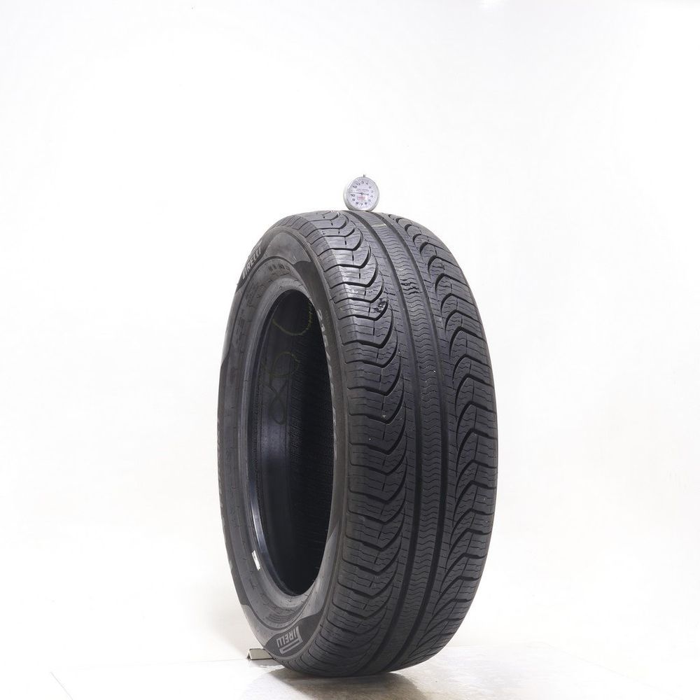 Set of (4) Used 215/55R17 Pirelli P4 Persist AS Plus 94V - 10.5-11/32 - Image 1