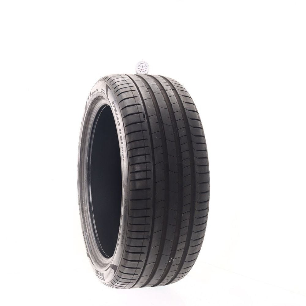Set of (2) Used 275/40R21 Pirelli P Zero PZ4 Run Flat 107Y - 7.5-8/32 - Image 1