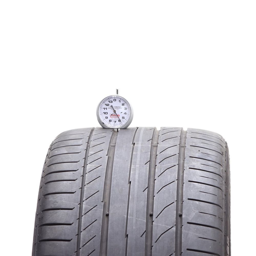 Set of (2) Used 255/35R19 Continental ContiSportContact 5 SSR MOE 96Y - 5.5-6.5/32 - Image 2