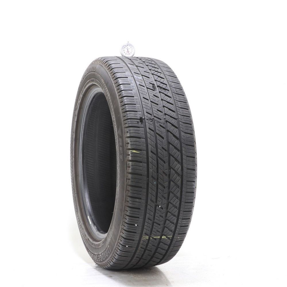 Set of (4) Used 235/55RF19 Bridgestone DriveGuard RFT 105H - 6.5-8/32 - Image 1